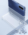 Tok Samsung Galaxy A17 5G, megerősített, kameravédelemmel, átlátszó