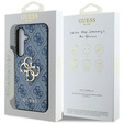 GUESS Telefontok a Samsung Galaxy S25, 4G Big Metal Logo, kék
