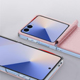 Tok Dux Ducis Samsung Galaxy Z Flip7 5G, Bril, rózsaszín