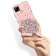 Telefontok a Realme 7i, Glittery, rózsaszín