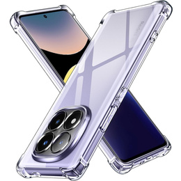 Tok a Xiaomi Redmi Note 14 Pro+ 5G, Erbord Dropproof, átlátszó + Glass