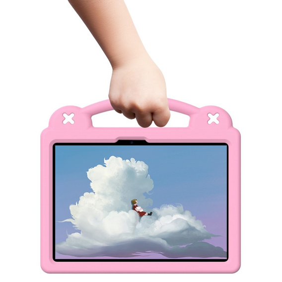 Gyermek tok Xiaomi Pad 7 / 7 Pro, Cute Patterns, állvánnyal, rózsaszín