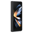 Eredeti Samsung tok Galaxy Z Fold 4 készülékhez, Leather Flip Cover, fekete
