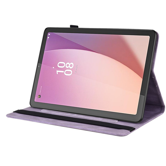 Tok Lenovo Tab M9, Butterfly, lila