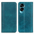 Telefontok a Honor 90 Lite 5G, Wallet Litchi Leather, zöld