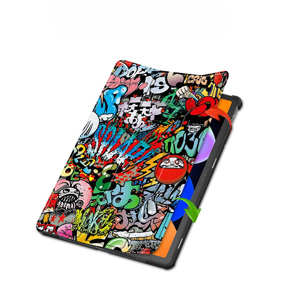 Tojás Lenovo Idea Tab 11" 2025 TB336FU TB336ZU, állvány funkcióval, Smartcase, Galaxy