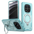 tok Xiaomi Redmi Note 14 Pro 5G /  Poco X7 5G, katonai MagSafe, kék + 9H Glass