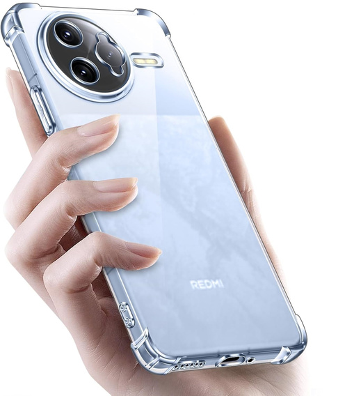 Telefontok a Xiaomi Poco F7 Ultra, Dropproof, átlátszó