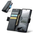 CASEME Litchi pénztárca flip tok Samsung Galaxy Z Fold7 5G számára