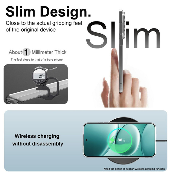 IMAK tok Xiaomi Redmi Note 15 Pro 5G készülékhez, UX-5 sorozat, átlátszó