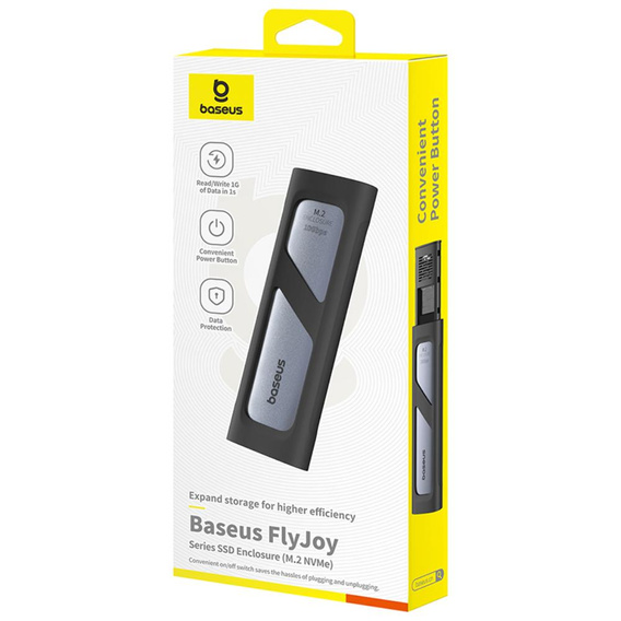 Baseus FlyJoy sorozatú SSD ház M.2 NVMe meghajtókhoz