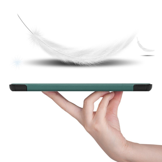 tok Samsung Galaxy Tab S9 FE-hoz, háromrétegű, zöld