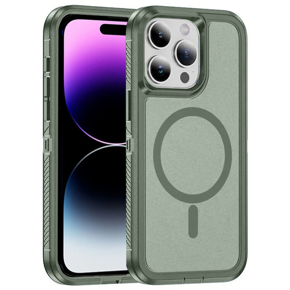 Tok kerettel iPhone 14 Pro készülékhez, MagSafe-hoz, zöld