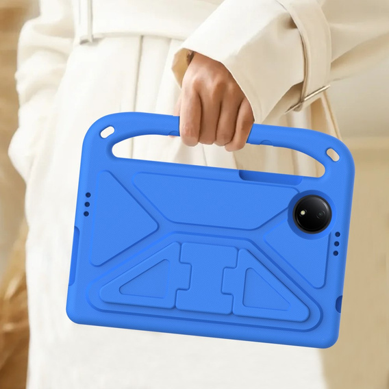 Gyermek tok Xiaomi Redmi Pad SE 8.7, fogantyúval, kék