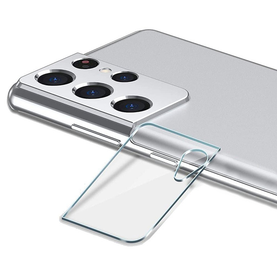 Edzett kameraüveg Samsung Galaxy S21 Ultra, átlátszó