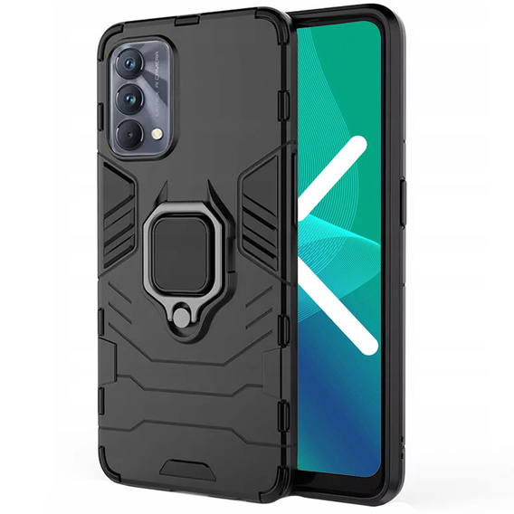 Telefontok a Realme GT Master Edition, Kickstand Ring, fekete