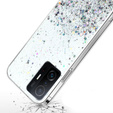 Telefontok a Xiaomi 11T / 11T Pro, Glittery, átlátszó