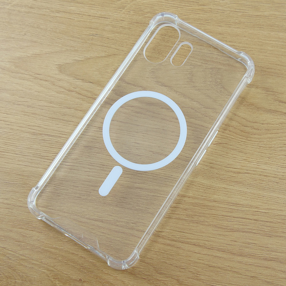Tok a Nothing Phone 2, Fusion Hybrid, MagSafe-hoz, átlátszó