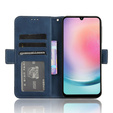 Pattintható tok a Samsung Galaxy A25 5G, Card Slot, kék