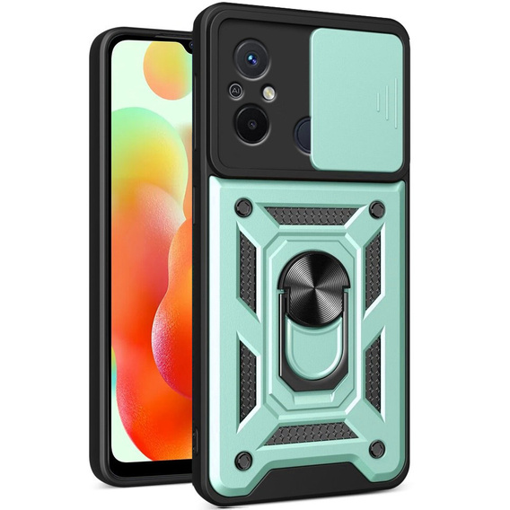 Telefontok a Xiaomi Redmi 12C, CamShield Slide, zöld