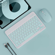 Tok + billentyűzet Apple iPad Pro 11" 5 gen. 2024, Leather Pen Slot TouchPad, fekete
