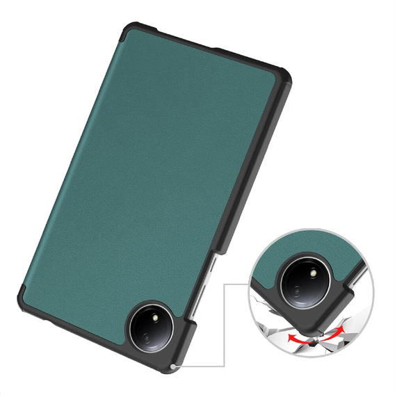 Tok Xiaomi Redmi Pad SE 8.7, Smartcase, zöld