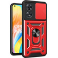 Telefontok a Oppo A78 4G, CamShield Slide, piros