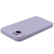 Telefontok a iPhone 15, Silicone Lite, lila