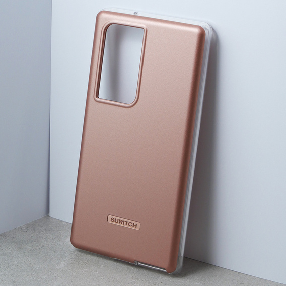 Telefontok a Samsung Galaxy S23 Ultra, Suritch Full Body, rózsaszín rose gold