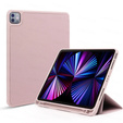 Tok iPad Pro 11 2024, Smartcase tolltartóval, rózsaszín