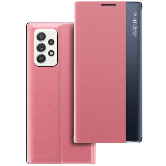 Pántos tok a Samsung Galaxy A32 5G készülékhez, Side View, rózsaszín
