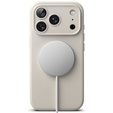Ringke tok iPhone 17 Pro Max készülékhez, szilikon mágneses MagSafe, Stone