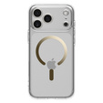 Spigen tok iPhone 17 Pro Max készülékhez, Ultra Hybrid MagSafe, Clear / Gold