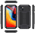 Páncélozott tok a iPhone 14, R-JUST CamShield Slide, fekete