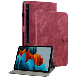 Telefontok a Samsung Galaxy Tab S9, Wallet Pen Slot, piros