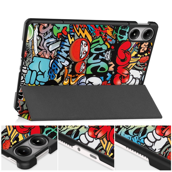 Tok Xiaomi Redmi Pad Pro / Xiaomi Poco Pad, Smartcase, graffiti