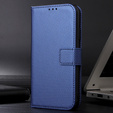 Pattintható tok a Realme C55, Wallet, Smart Magnet, kék