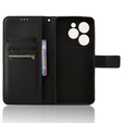 Pattintható tok a Infinix Hot 40i, Wallet Smart Magnet, fekete