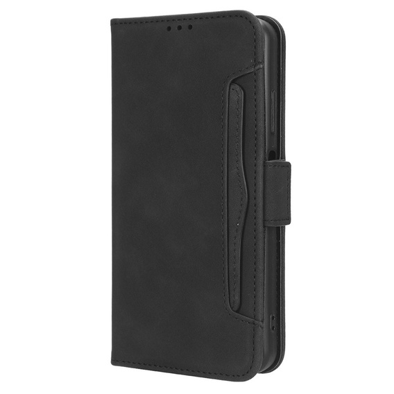 Pattintható tok a Infinix Note 30 VIP, Card Slot, fekete