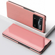Telefontok a Xiaomi Poco X4 Pro 5G, Clear View, rózsaszín rose gold