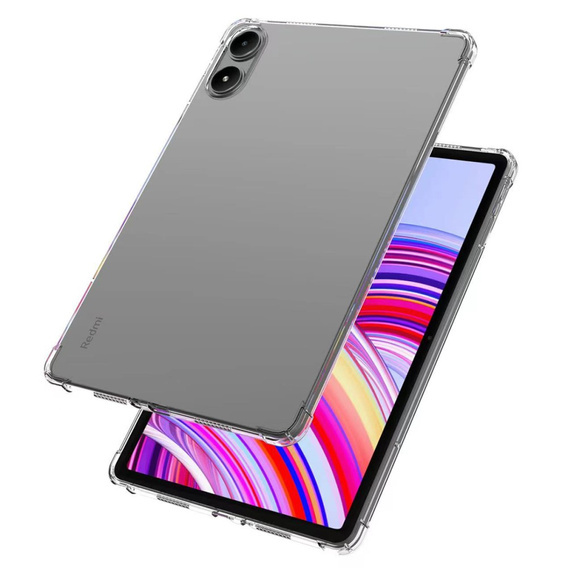 Tok Xiaomi Redmi Pad Pro / Xiaomi Poco Pad készülékhez, szilikon, átlátszó