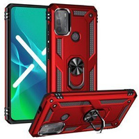 Páncélozott telefontok a Motorola Moto G50, Nox Case Ring, piros