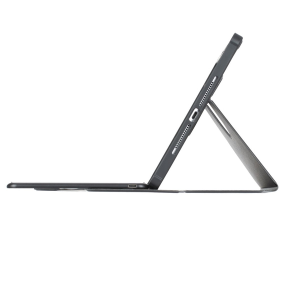 Billentyűzet tok iPad 11" 2025 A16 (11 gen.) / iPad 10.9" 2022 (10 gen.), Rotary 360° Leather, fekete