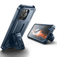 Páncélozott tok a iPhone 14 Pro Max, Dexnor Full Body, sötétkék