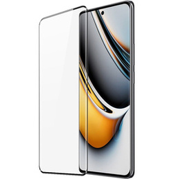 Edzett üveg Realme 11 Pro 5G / Pro + 5G, Dux Ducis teljes képernyőhöz, fekete