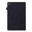 Tok Samsung Galaxy Tab A8 10.5 SM-X200 SM-X205, Classic, tolltartóval, fekete