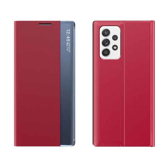 Pántos tok a Samsung Galaxy A32 5G készülékhez, Side View, piros