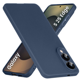Vékony tok a Samsung Galaxy S25 Edge, Slim, sötétkék