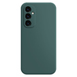 Telefontok a Samsung Galaxy M55 5G, Silicone Lite, sötétzöld