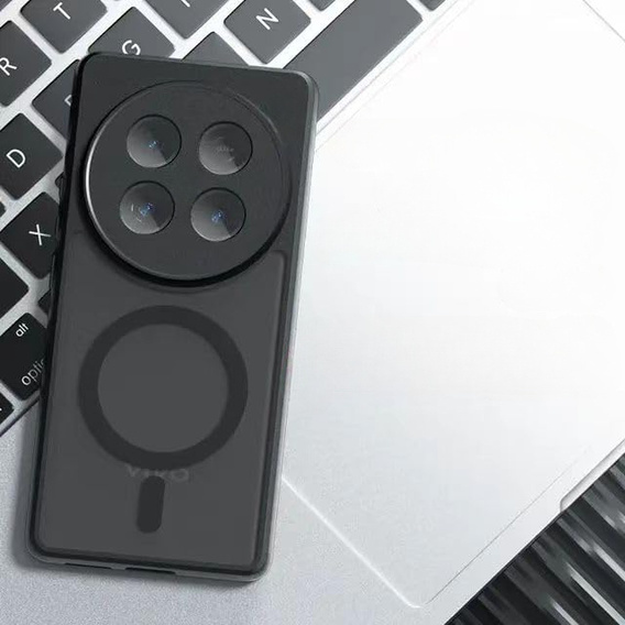 Tok Honor Magic 7 Lite-hoz, MagSafe, ERBORD Matt Case, fekete